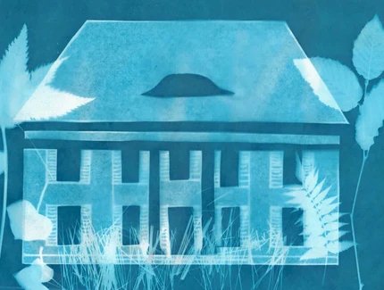 Liebermann-Villa am Wannsee, Cyanotypie, © Laureline van den Heuvel