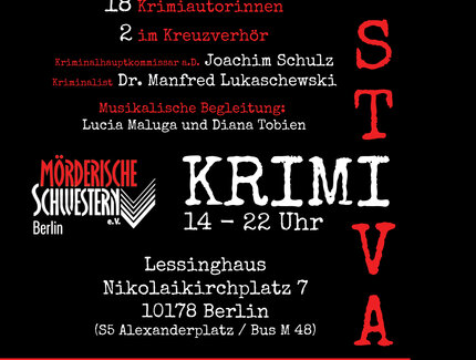 Veranstaltungen in Berlin: „Krimi-Festival“ im Lessinghaus