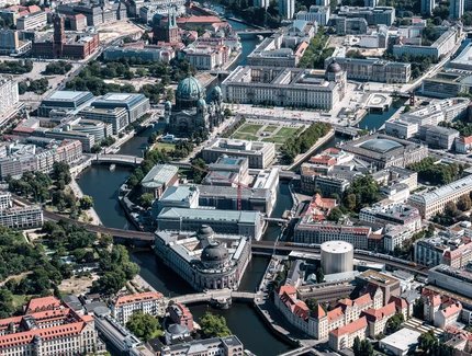 Luftaufnahme Museumsinsel Berlin