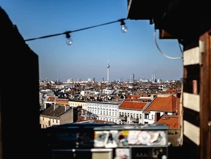 Klunkerkranich - Blick über die Dächer