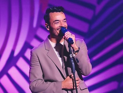 Giovanni Zarrella mit Mikrofon