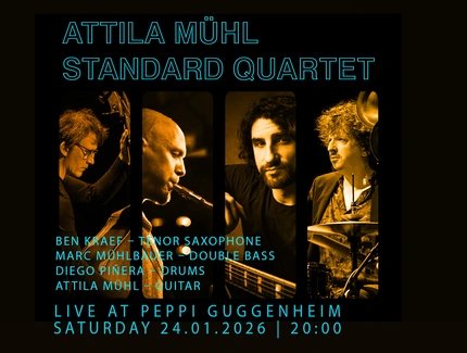 VISUAL Attila Mühl Standard Quartet