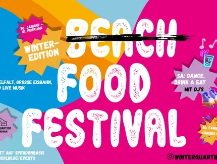 VISUAL Berlin Beach Food Festival WINTEREDITION