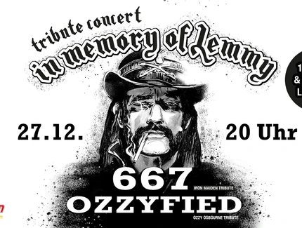 VISUAL Tribute Concert –  In Memory of Lemmy