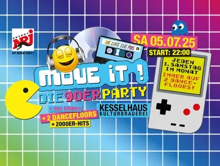 VISUAL Move iT! - die 90er Party