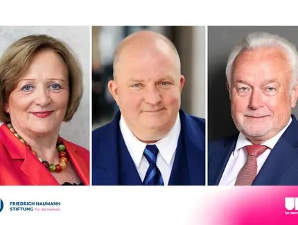 Veranstaltungen in Berlin: Freiheit ist unteilbar: Sabine Leutheusser-Schnarrenberger und Wolfgang Kubicki im Dialog