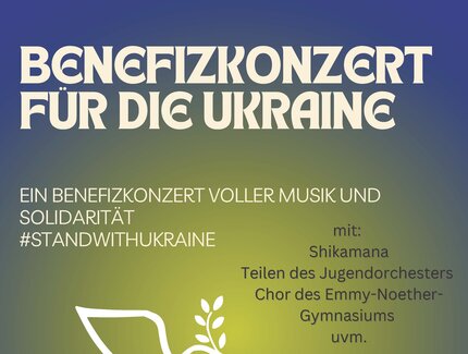 Veranstaltungen in Berlin: Benefizkonzert für die Ukraine im Händel-Gymnasium