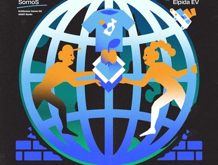 Plakat zur Ausstellung „Solidarity in Action“