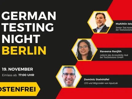 Veranstaltungen in Berlin: German Testing Night Berlin