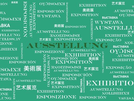 Symbolbild Grafik Ausstellung grün