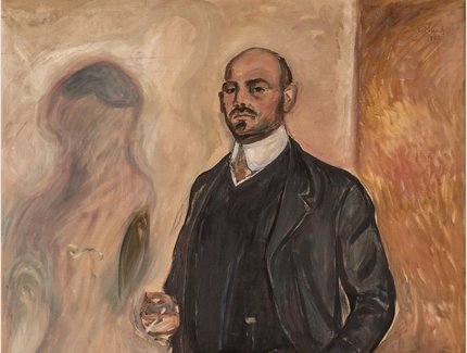 Edvard Munch, Porträt Walther Rathenau, 1907