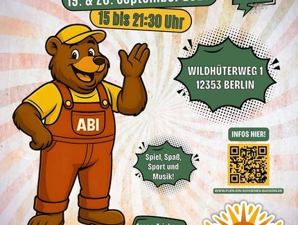 FLYER Charity Festival Abenteuerspielplatz Wildhüter Weg