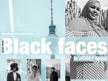 Veranstaltungen in Berlin: Black faces in white? space, Eine künstlerische Intervention von ...thabo thindi