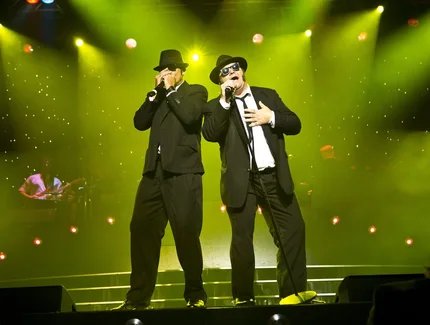 Chris und Geoff Dahl als Blues Brothers in der Show Stars in Concert