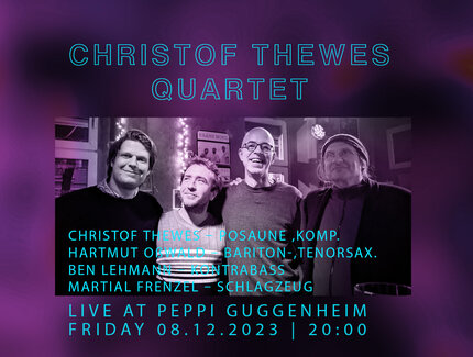 KEY VISUAL Christof Thewes Quartet