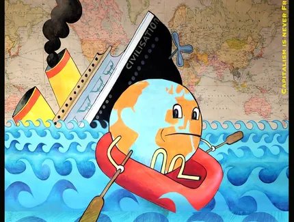 Who is afraid of a friendly Capitalism??_Key Visual vorne