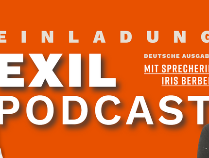 Key Visual, Podcast-Reihe "EXIL"