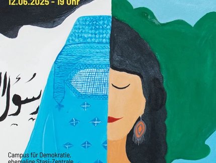 POSTER Hoffnung auf das Leben – Gemälde von Hafiza Qasimi