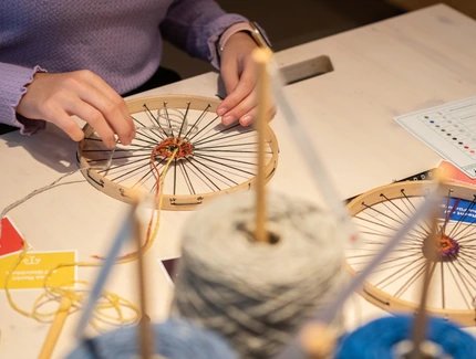 Mit Webrahmen kreativ werden