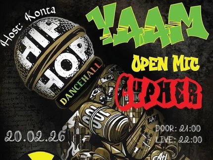 YAAM Open Mic_Veranstaltungsflyer