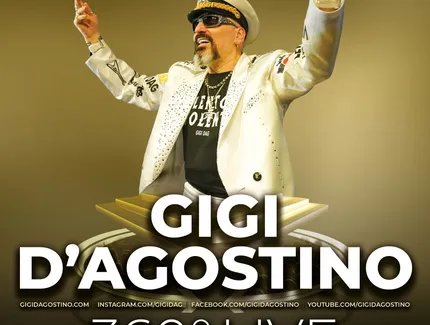 Gigi D`Agostino 360 Grad LIVE_Banner