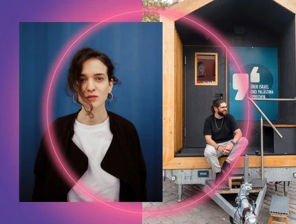 Lili Zahavi und Zakariyya Meißner