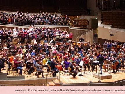 concentus alius in der Philharmonie