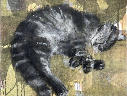 Skadi Engeln – Katzenleben – Malerei