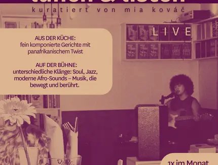 lunch & listen, Key visual