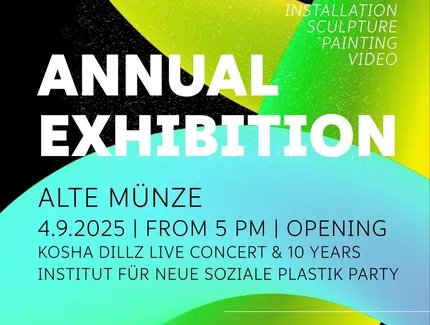 Jährliche Ausstellung_Flyer