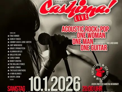 VISUAL Cashima! Acoustic Rock & Pop live