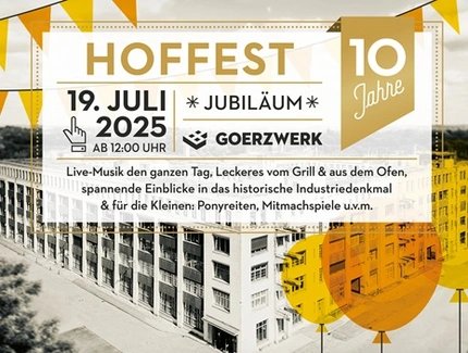 Jubiläums-Hoffest für die ganze Familie
