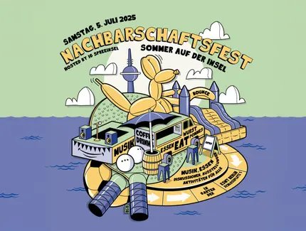 VISUAL Neighborhood festival. Summer on the island