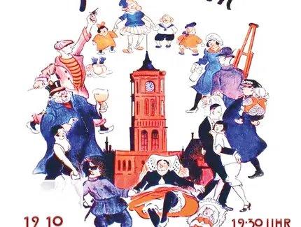 POSTER Stummfilmkino mit Livemusik: Die Stadt der Millionen
