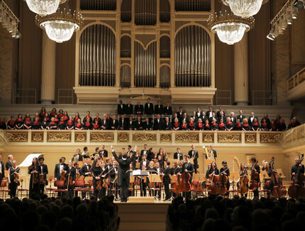 Orchesterauftritt im Konzerthaus Berlin