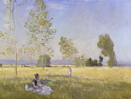 Claude Monet, Sommer, 1874, Öl auf Leinwand, 57 x 80 cm