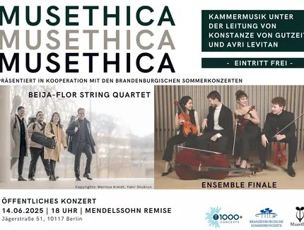 Musethica-Konzert in der Mendelssohn Remise
