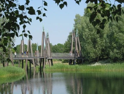 Britzer Garten Hauptbrücke