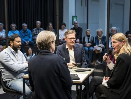 Gesprächsrunde "Mensch, ist das anstrengend" während der Thementage Transformiert euch! 2024