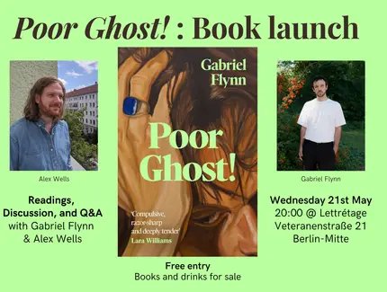 KEY VISUAL Poor Ghost! Book launch