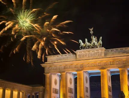Silvester am Brandenburger Tor