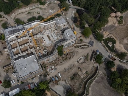 Veranstaltungen in Berlin: Baustellenführung - unterwegs auf der Elefantenhaus-Baustelle im Tierpark Berlin