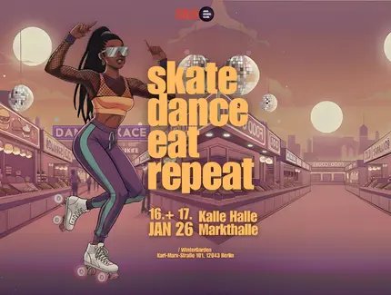 Skate Dance Eat Repeat | Kalle Halle
