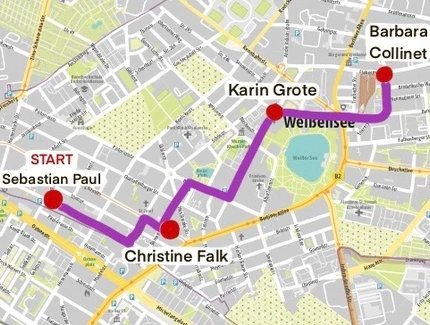 Veranstaltungen in Berlin: Geführte Ateliertour Weißensee mit Malina Sdun