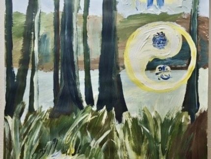 Bild aus dem „Friedensdemo zu Weihnachten“ - Workshop