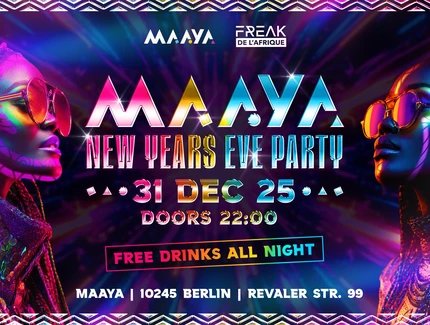 MAAYA New Years Eve Party_Key Visual