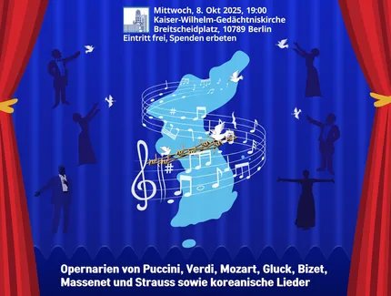 VISUAL Durch Opernarien: Frieden und Einheit in Korea erträumt – 7. Konzert für Frieden in Korea