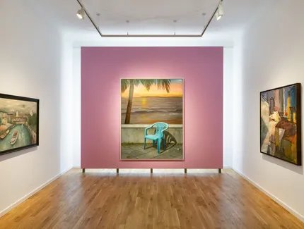 Ausstellungsansicht „Paradies", Stiftung Kunstforum  Berliner Volksbank