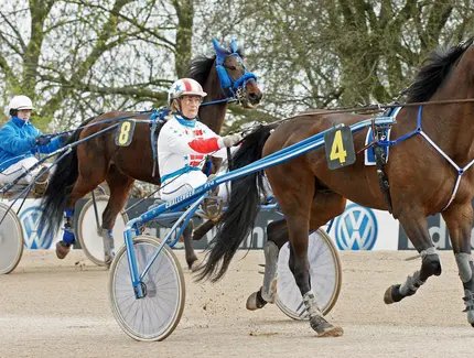 War früher selber leidenschaftlich gerne im Sulky unterwegs: Karin Walter-Mommert wurde 1999 Amazonen-Europameisterin