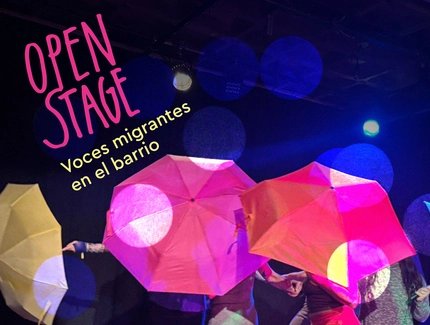 Open Stage, Voces migrantes - PLakat